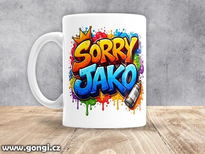 Hrnek - 0418 - Sorry jako